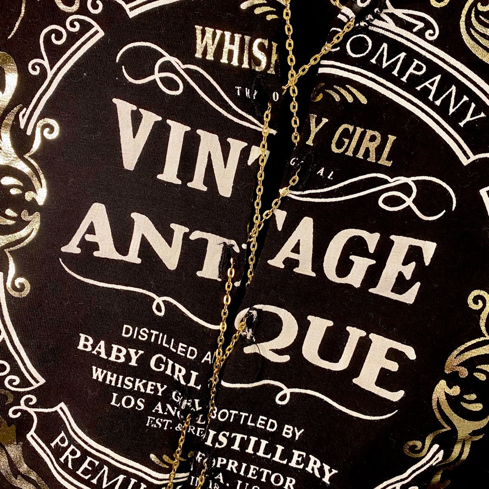 Vintage Antique Crop-Top